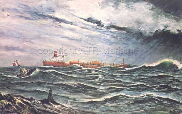 Painting by Capt. Ken Tree